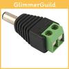 Premium Quality Male And Female 2.1x5.5 Mm Dc Power Plug Jack Adapter For Cctv Needs
