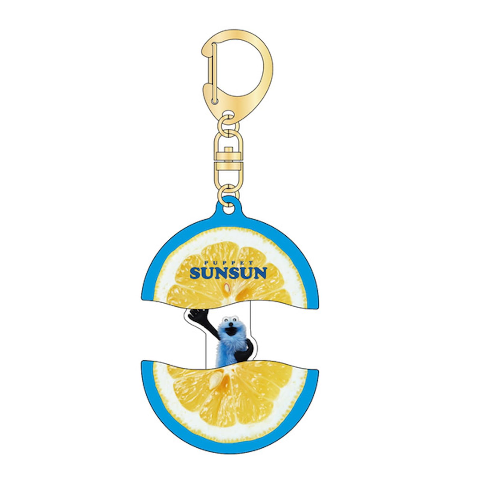 

K Company Puppet Sunsun Pakatto Acrylic Keychain Lemon PSS-PAK-LM
