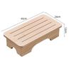 Extra Large Solid Wood Multifunctional Footrest Stool