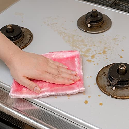 Azuma Industries Mysterious Cloth, Large, for Dishcloths, Countertops, No Detergent Required, Removes Oil and Stains, Stain Resistant, Yellow, Approx.