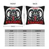 Merry Krampus Horror Pillowcases  Novelty Pillow Case For Living Room Sofa Comfy Pillow Cover