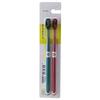 Adult Couple Toothbrush High-grade Bamboo Charcoal Soft Toothbrush 2 Individually Packaged Family Travel Manual Toothbrush
