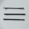 100PCS/bags 3mm*6.0cm Black Plain Metal Bobby Pins Flat Straight Hairgrips Hairpins for Bun Material for DIY Hair Bows