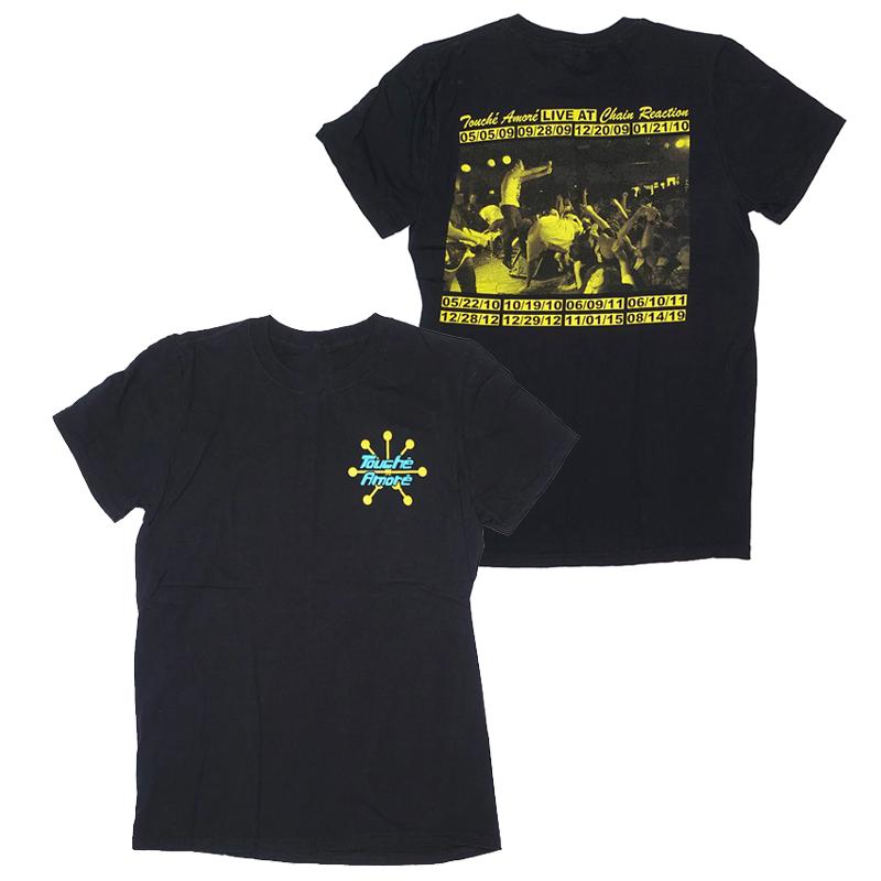 Touch É Amor É Post Hardcore Band Pentagram Casual Tshirt Mens and Womens Luxury Brand