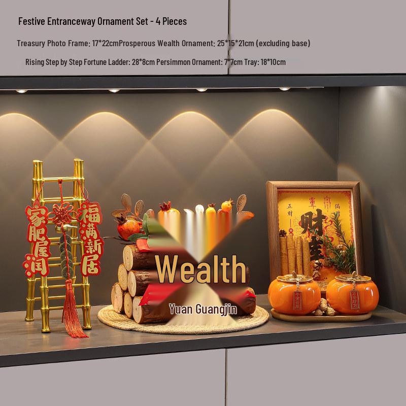 Prosperous New Chinese Style Housewarming Decoration Set