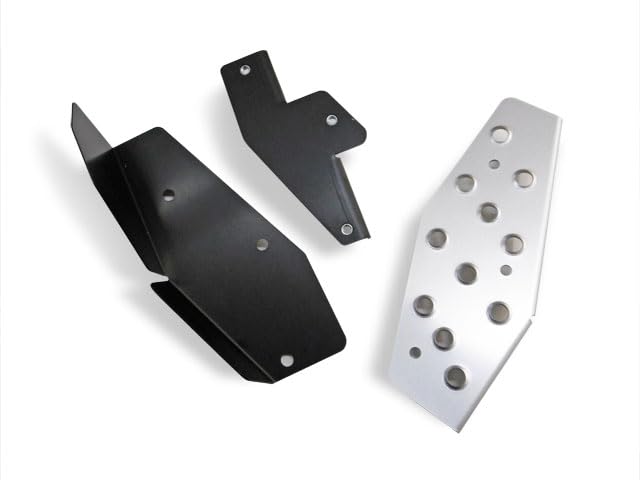 

Beatrush Footrest for Abarth 595 Manual Transmission Driver s [312141] Right-Hand Drive, [C40212DR#] (Silver)