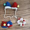 [Cloth Only] 10cm Doll Clothes Clown Suit Hand-hooked Overalls Exquisite Accessories Enhance Your Doll's Look