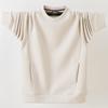 Men's Casual Soft Crewneck Sweatshirt Breathable Crew Neck Pullover Outdoor Athletic Long Sleeve Sweatshirts for Men Basic Pullover Sweatshirt Tops