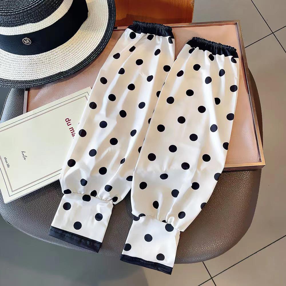 

Женские летние свободные солнцезащитные рукава с вышивкой Ice Silk One Size