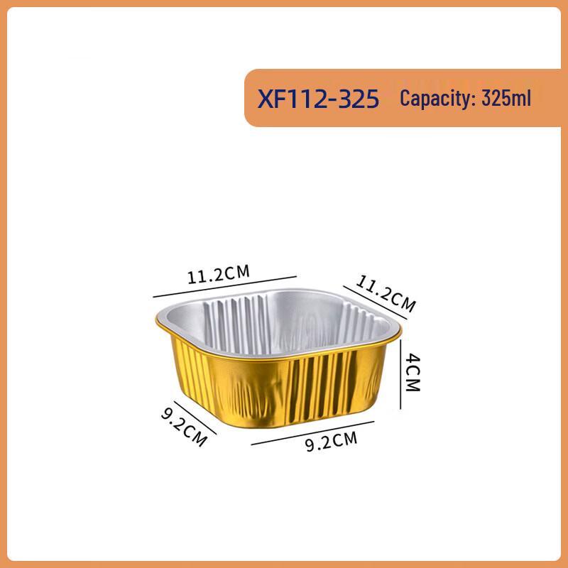 LYGIL Gold Aluminum Foil Takeout Containers