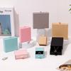5pcs Jewelry Drawer Organizer Box Ring Earring Bracelet Necklace Pendant Portabl Storage Paper Case Jewellery Packaging Display