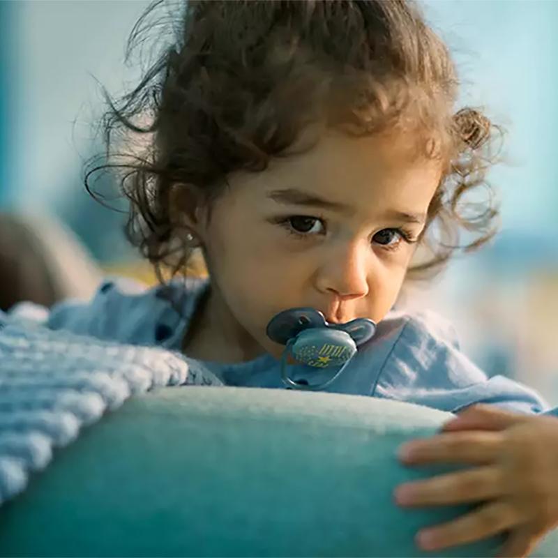 Ультрамягкая успокаивающая соска Philips Avent детские розовый — фото 16