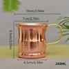 Copper Handmade Cups Tea Cups Beer Copper Cups Moscow Mule Mug Milk Mug Beverage Cup Drinkware Tableware Water Cup