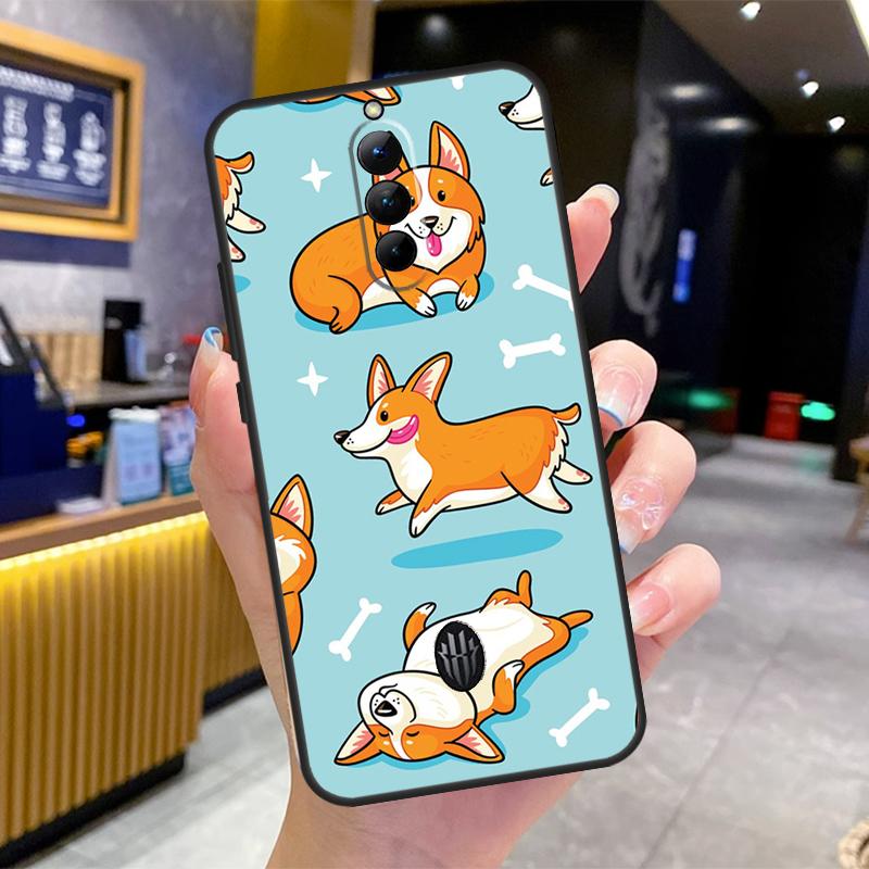 Corgi Funny Puppy Phone Case For ZTE Nubia RedMagic 11 10 9 8 8S 9S 10S Pro Plus 5G 6 7 6S 7S Pro 11 Air Cover