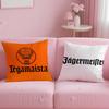 J-Jagermeister Cushion Cover Comfortable Reversible Pillow Cover Ideal for Car Sofa Bedroom & Beyond