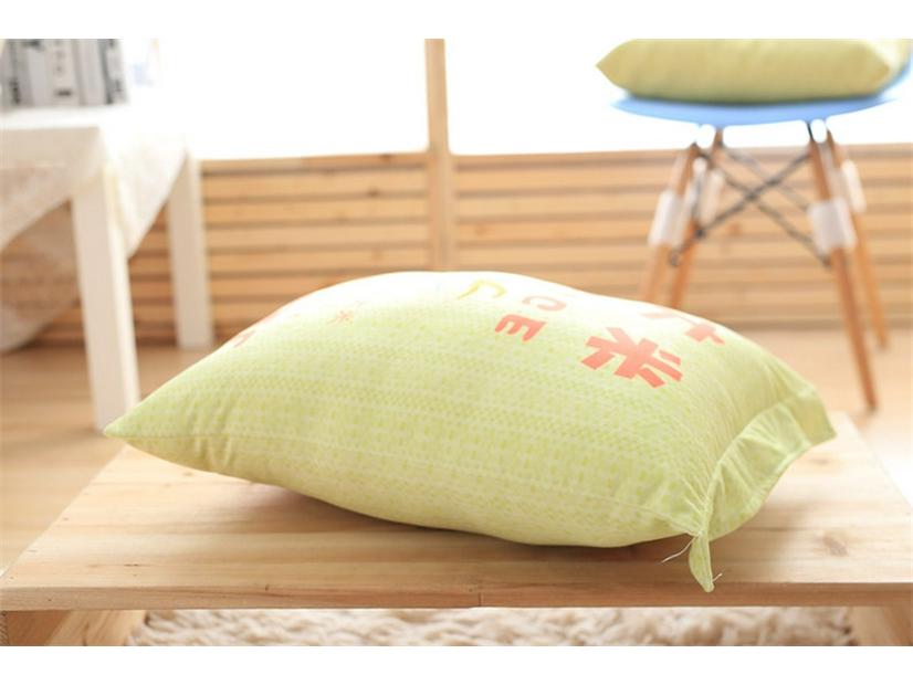 Creative Simulation Cement Sand Rice Flour Buckwheat Throw Pillow: Prank Gag Nap & Seat Cushion