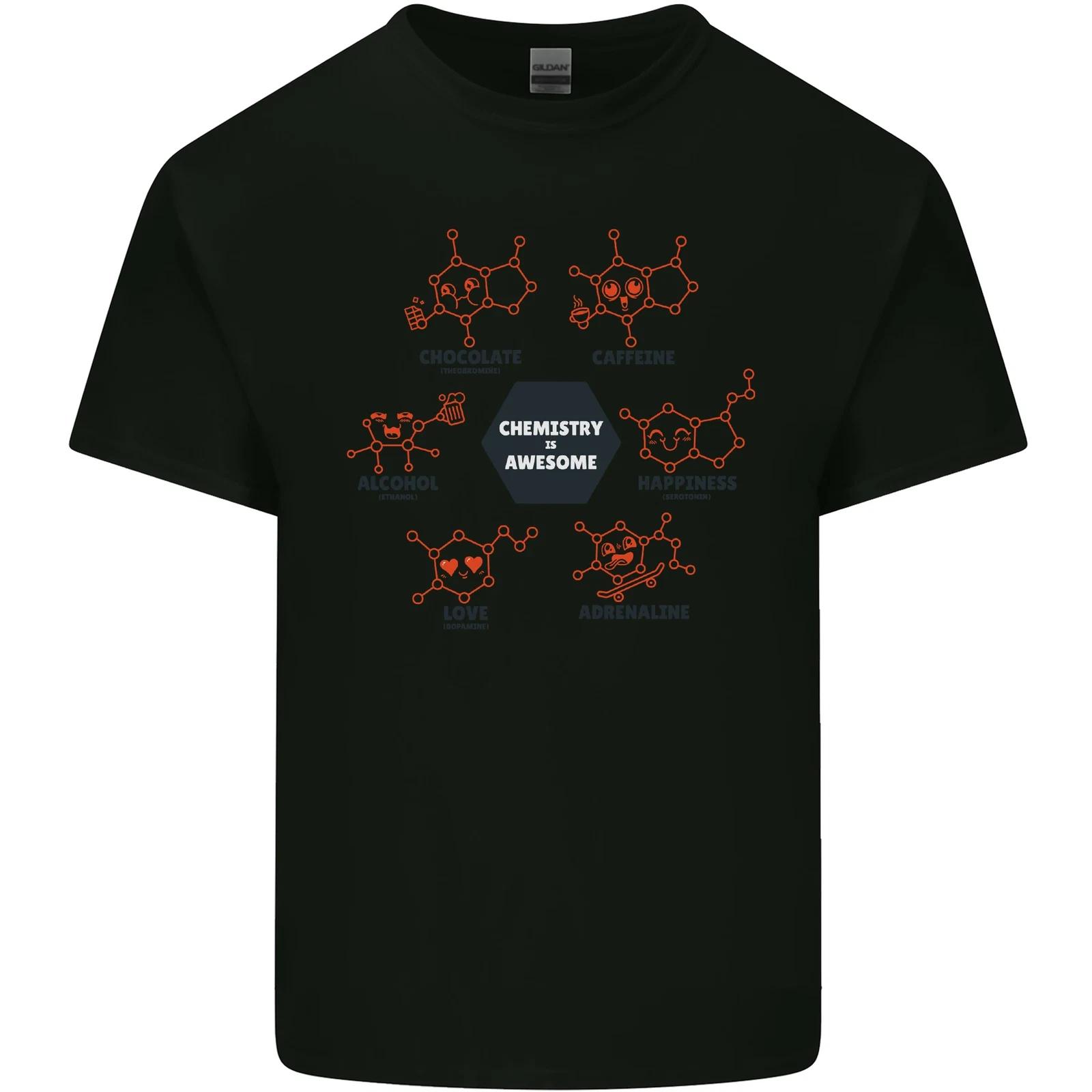 

Chemistry is Awesome Alcohol Chocolate Love Kids T-Shirt Childrens XL