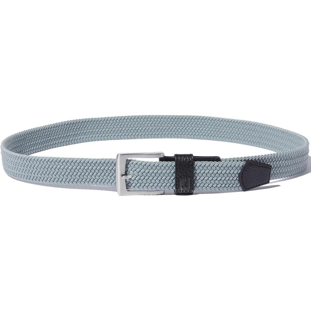 FootJoy Stretch Mesh Belt, Gray, Men's, Free Size (100cm), FA22ACBT, FA22ACBT-0G0