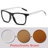 Modische Sonnenbrille Herren Damen Aluminium Magnesium Fahrer Quadratisch Korrekturbrille 0 -0,5 -1,0 -2,0 Bis -5,0