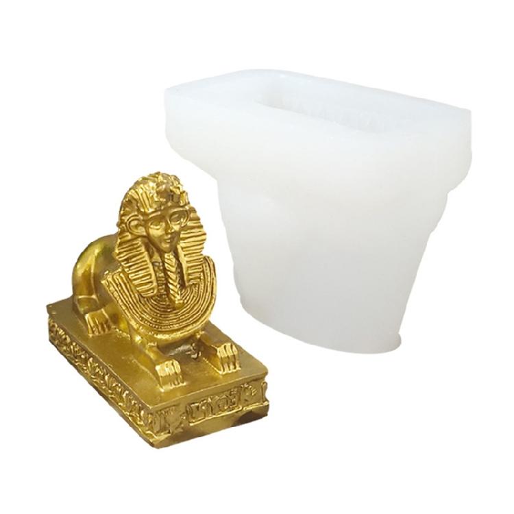 

Egyptian Sphinx Shape Resin Mold Silicone Mold for Children Epoxy Resin Casting 1