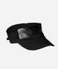 DARLING, YOU'RE BAD Label Stud Military Cap #Black