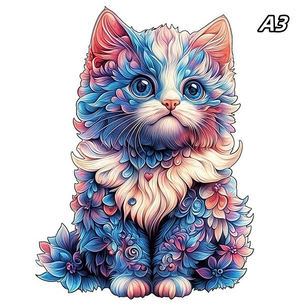 Jigsaw Puzzle Mysterious Animal Puzzles Dog Puzzles Present Designed for Adult Children Instructive Fabulous Present Interactive Games Wooden