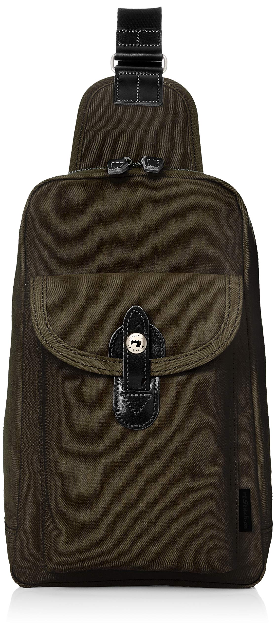 

One Shoulder Trip Line Green [Stitch On] зелений