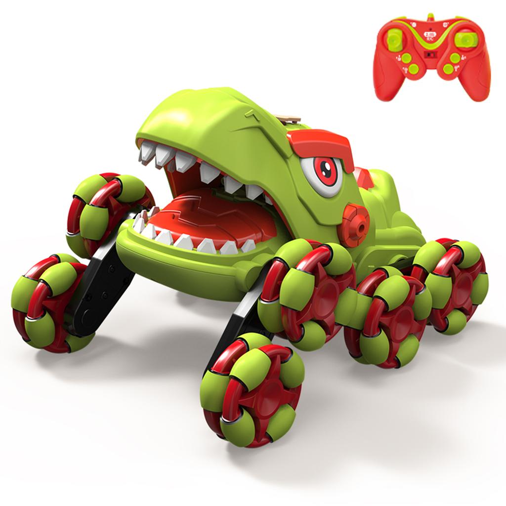 Remote Control Stunt Car, 2.4Ghz 360 Degrees  Rotating Electric Car Toys with Lights, Sound and Spray