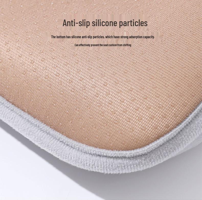 USB Heated Car Seat Cushion - Thick Plush Graphene Pad for Winter