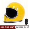 Japanese-Style Pointed Visor Full Face Motorcycle Helmet Cruiser Scooter Riders Fiberglass All-Season Street