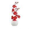 Artificial Potted Flower Plastic Plum Table Decorative
