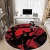 1pc Batman Gotham Office Round Area Rug, Under Office Chairs Bedroom Living Room Home Decor, Room Deco, Available In Various Sizes