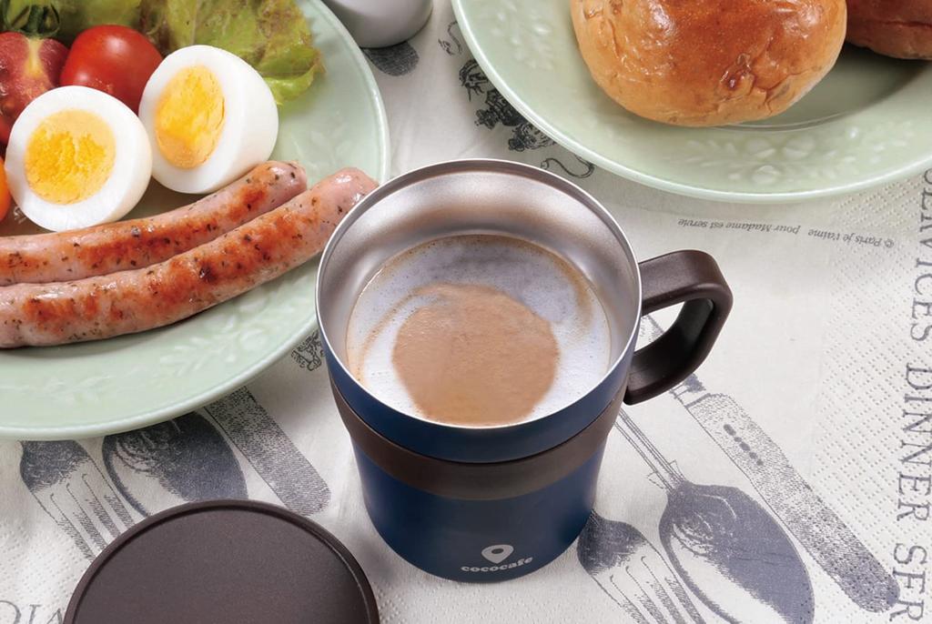 Kakusee Mug Bottle, Navy, 250ml