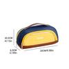 Contrasting Color Minimalist Pen Bag Large Capacity Pencil Case Pencil Pouch  School Supplies