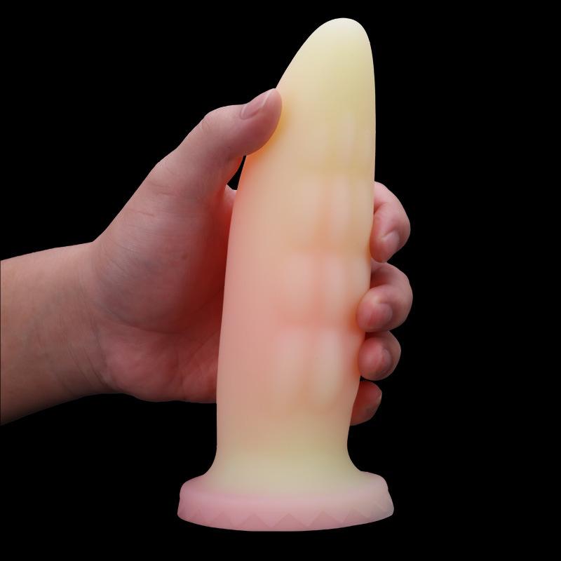 Colored Silicone Female Masturbator Anal Plug  Alternative Adult Toy Manual Dildo
