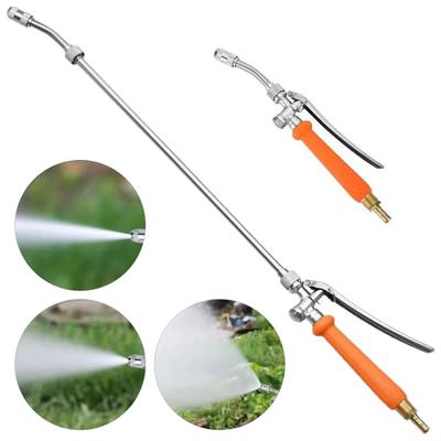 Outdoor Flower Sprayer Wand with Brass Barbs Anti-Slip Rubber Handle Comfortable Grip Rust-Proof Garden Sprayer