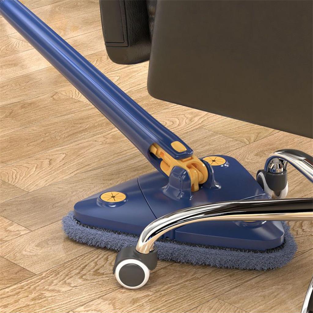 360° Drehbarer Verstellbarer Reinigungsmopp, Verbesserter Ausziehbarer Reinigungsmopp, Wiederverwendbarer Mopp, Für Boden, Decke, Wand, Autofenster