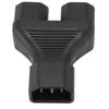IEC320 C14 to C15 Power Adapter Professional Male To Female C14 to C15 Power Plug Adapter for Laptop Speaker Printer