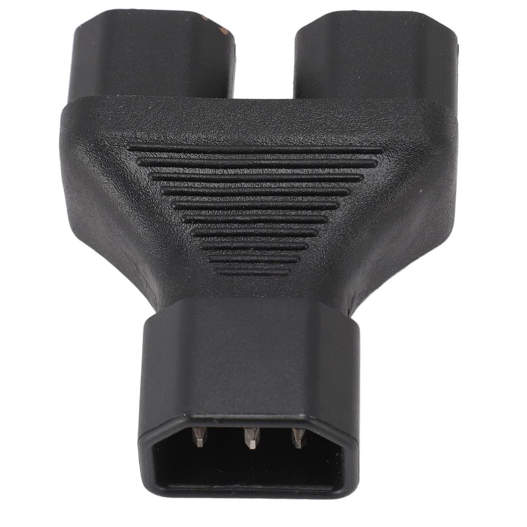 IEC320 C14 to C15 Power Adapter Professional Male To Female C14 to C15 Power Plug Adapter for Laptop Speaker Printer