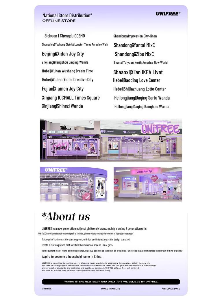 UNIFREE Retro Distressed Hollow Out Wide Leg Jeans