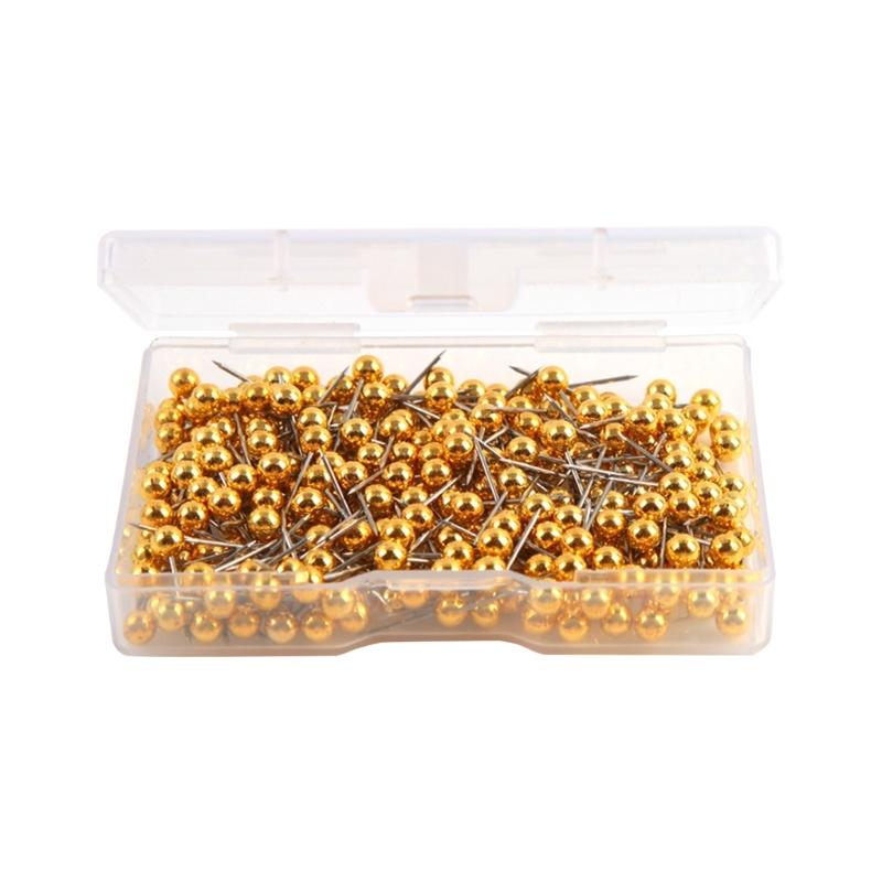 Sewing Pins with Coloured Head, 500Pcs Ball Head Pins Sewing Pins for Wedding DIY Dressmaking Craft Sewing Bouquet Pins