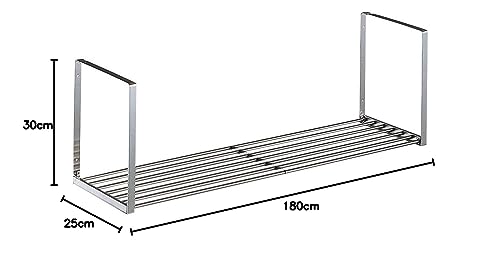 Pipe Shelf Type A, 1 Shelf, 180cm, PA1-180