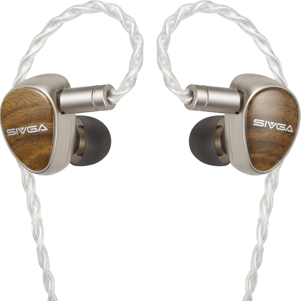 SIVGA QUE-UTG Glass Diaphragm Earphones