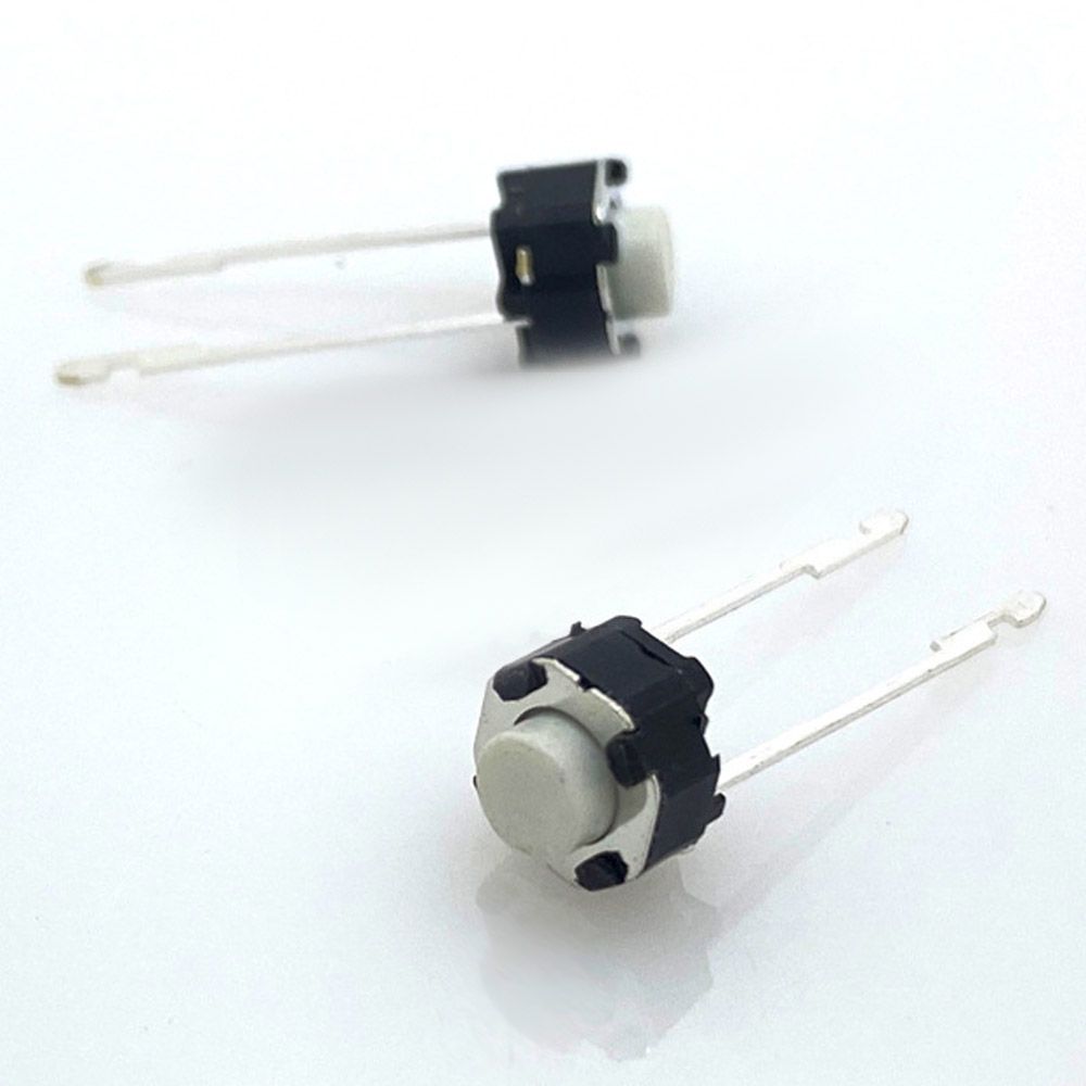 50PCS Professional Push Button Vertical Self-reset Tactile Micro Switch Tact Switch Power Switch