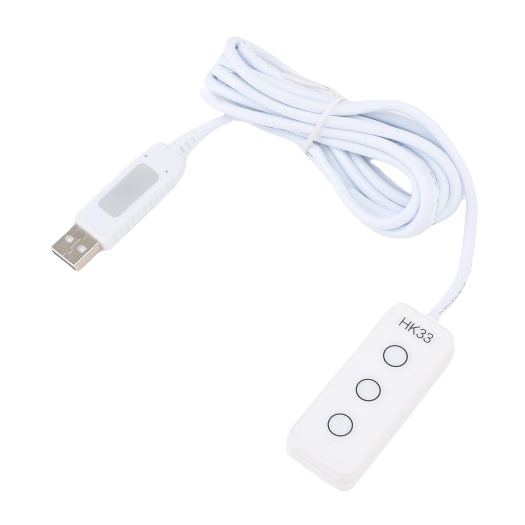 3 Key USB Keyboard Braille Design Custom Keyboard Mouse Multimedia Function USB Macro Programming Key for Work Gaming