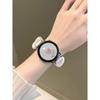 Chiffon elastic force strap loop link For Samsung Galaxy Watch 7 FE 5 Pro 4 6 classic 44mm 40mm bracelet correa band