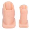 Nail Art Practice Toes Model Manicure Practice Toes Silicone Nail Painting Simulation Toes for Nail Salon Nail Art Institutions Number 1