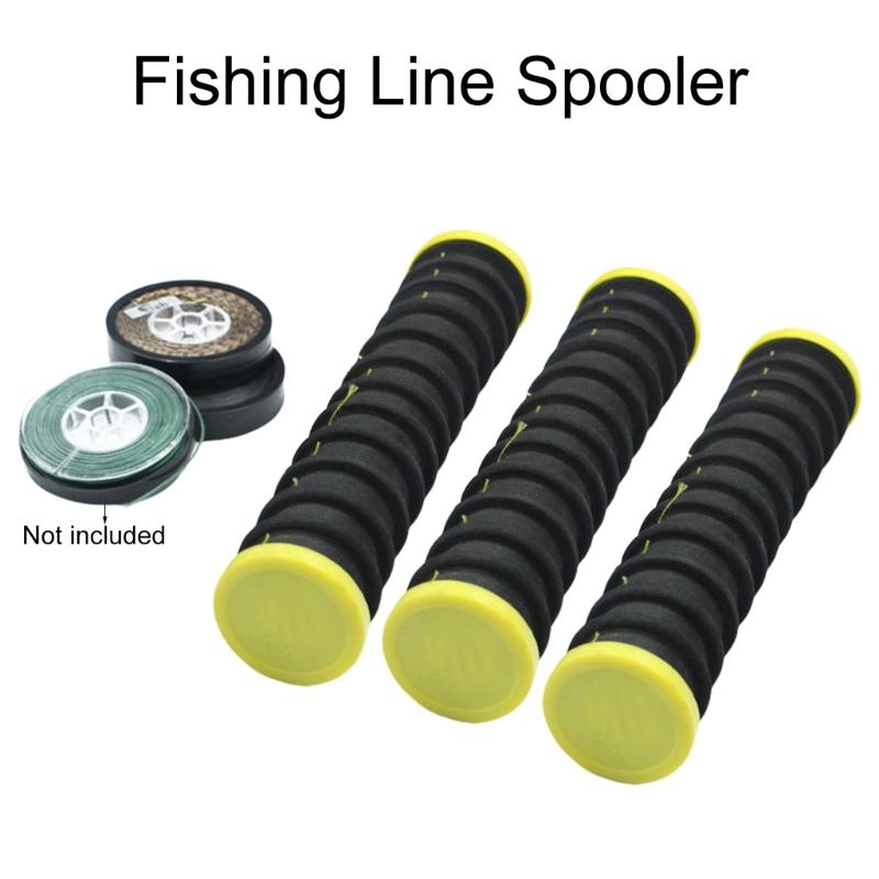 Fishing Line Storage Holder Organizers Fishing Line Spooler Winder, Fishing Line Hook Leader Keeper with Riggings Spools