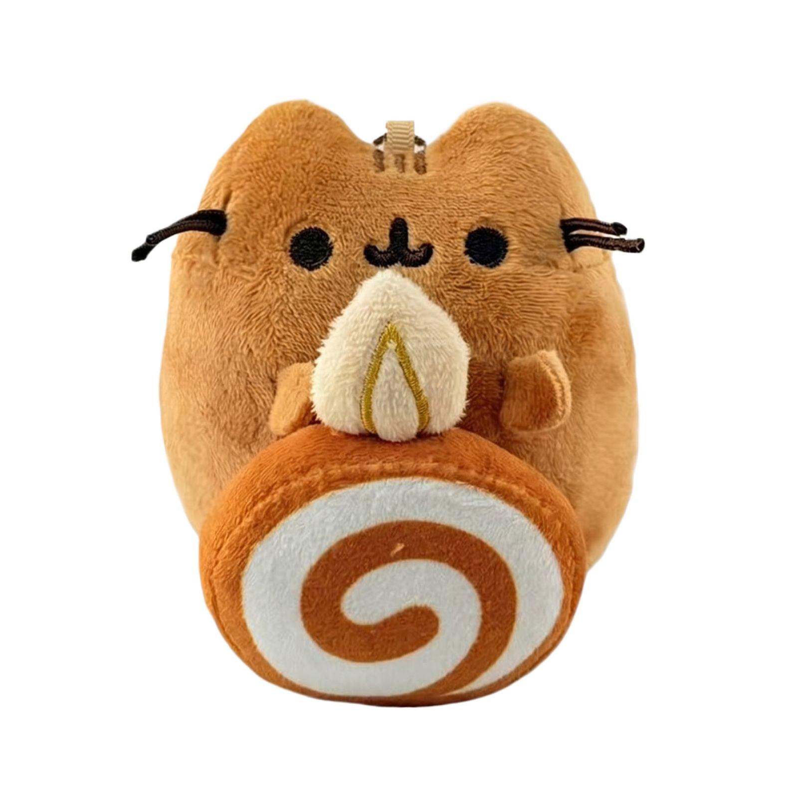 

Plush Cat Doll Soft Stuffed Animal Dessert Cake Series Decorative Toy Collectible Plushie for Kids and Adults One Size