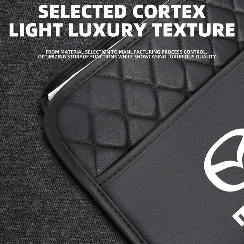 För Mazda Bilmärke Dörrförvaringslåda Under Sätet Bakre Papperskorg Interiört Tillbehör För Mazda 3 Alexa CX-30 CX30 CX5 CX 5 CX-5 CX